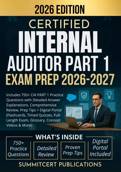 CIA Part 1 exam prep book cover