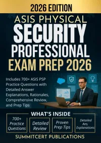 ASIS PSP exam prep book cover
