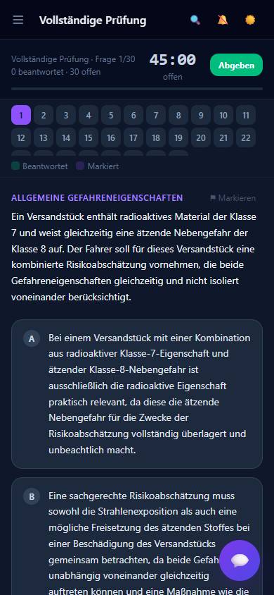 Vollständige Probeprüfung