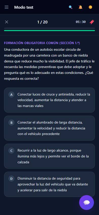 Modo cuestionario