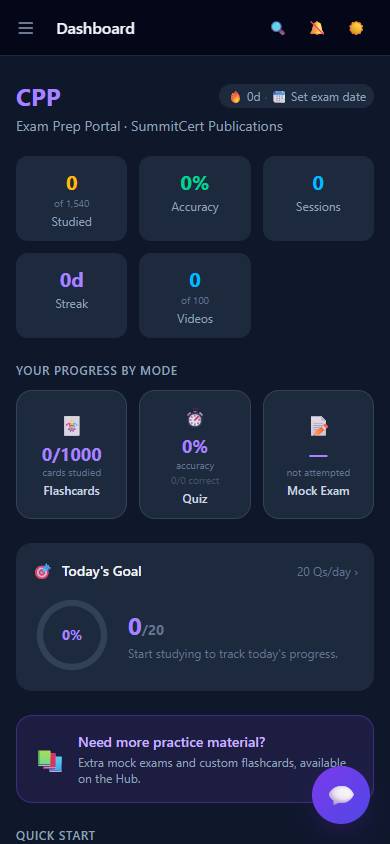 Certified Payroll Professional — Dashboard