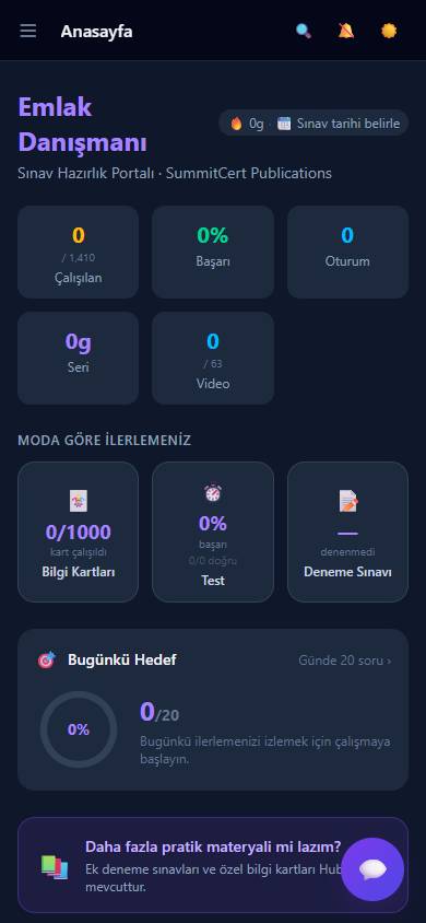 Sorumlu Emlak Danışmanı (Seviye 5) — Panel