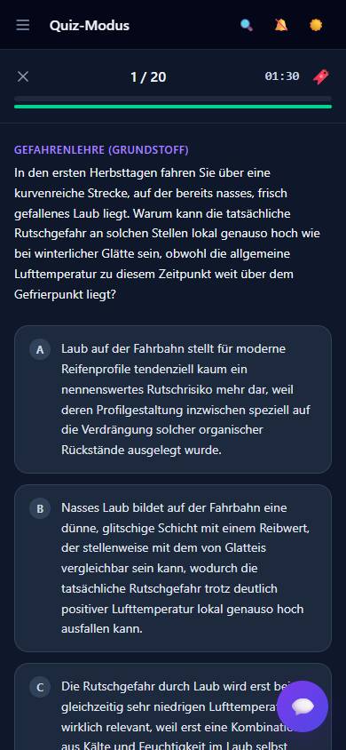 Quiz-Modus