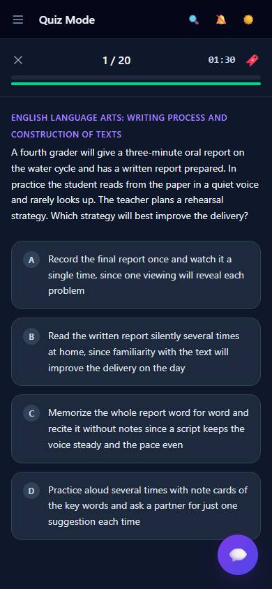 Quiz Mode