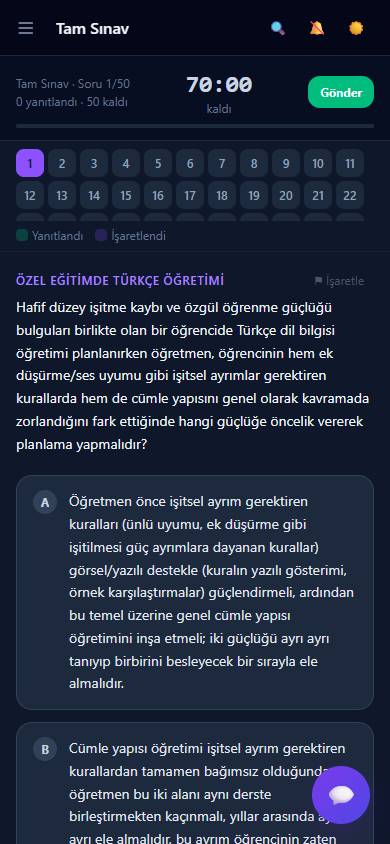 Tam Deneme Sınavı