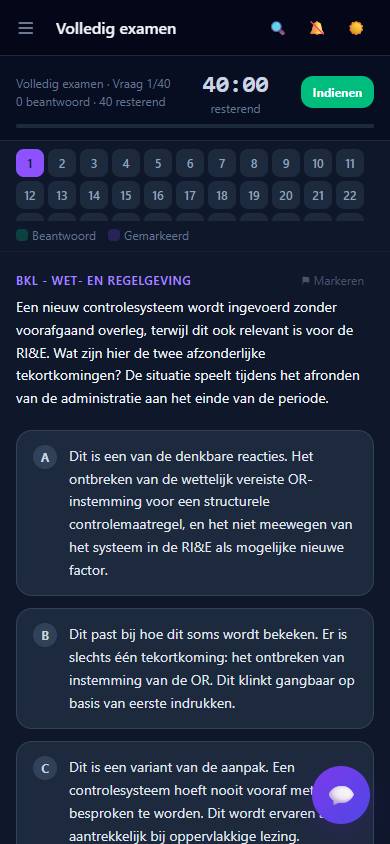 Volledig proefexamen